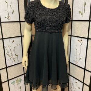 Laurence Kazar New York Vintage Beaded Cocktail Dress